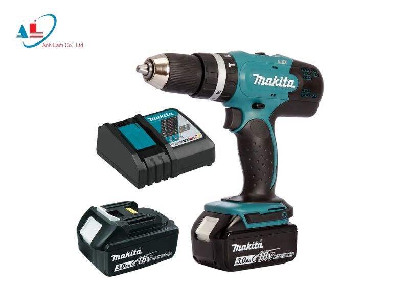 18V Máy khoan búa vặn vít dùng Pin Makita DHP453SYE