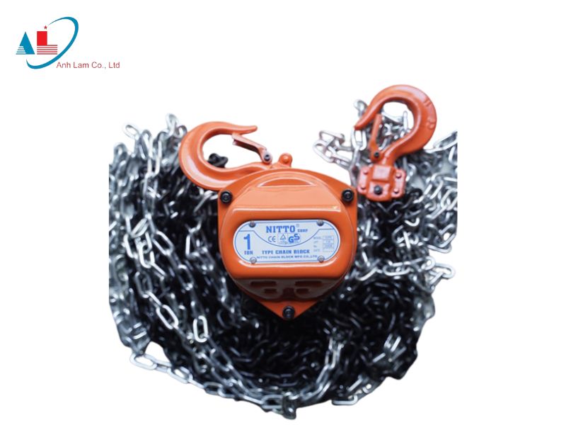  Pa lăng xích kéo tay NITTO 1 tấn 3m